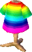 camiseta arcoíris